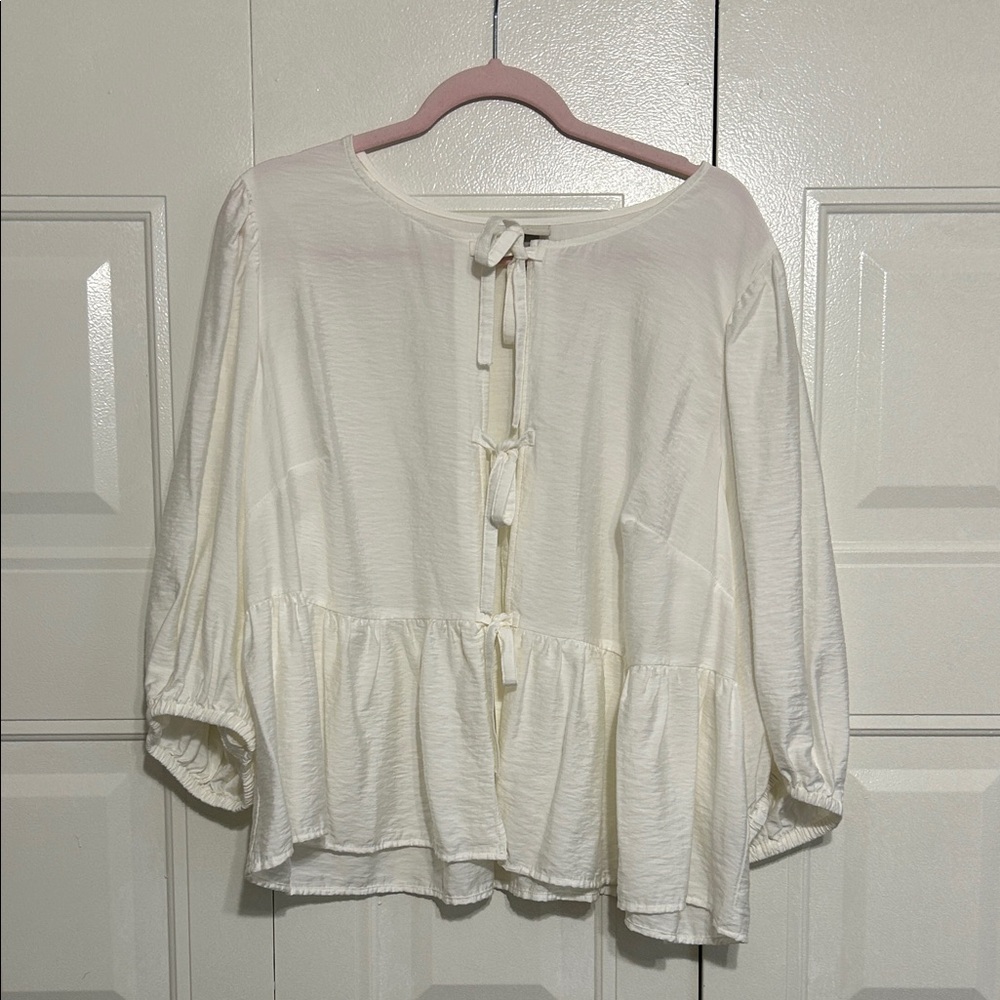 Women’s Tie-Front Blouse